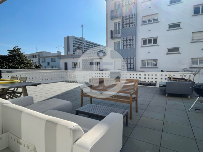 Appartement T3 avec terrasse Lorient centre - Ancre immobilière