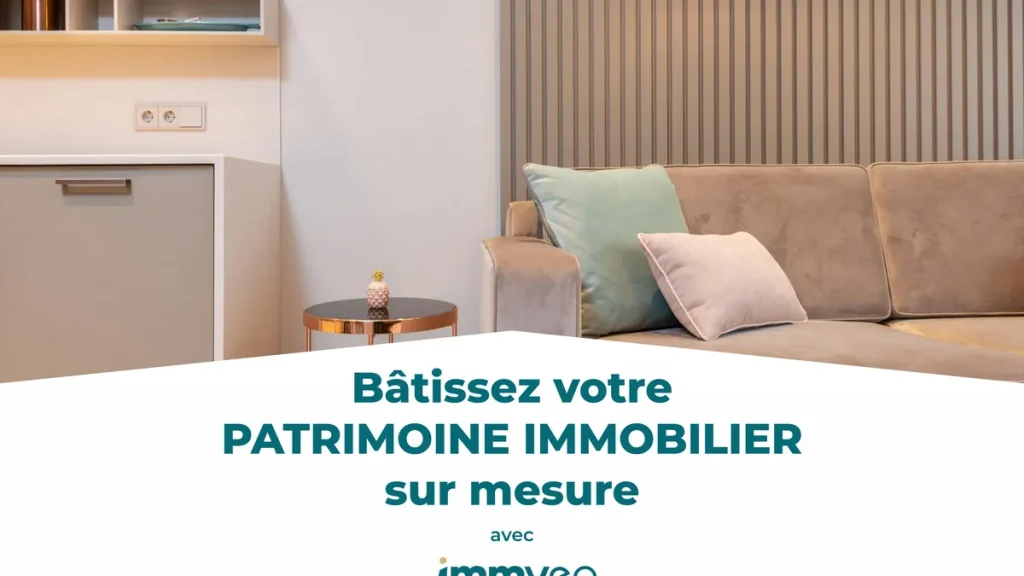 Page d’accueil de Immveo, agence d’investissement locatif clé en main
